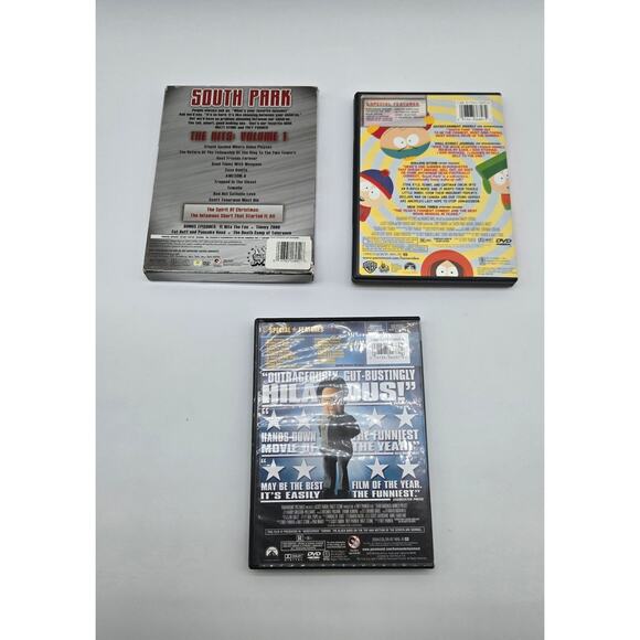 South Park & Team America Trey Parker Matt Stone Comedy DVD Bundle (3 Movies) - Picture 3 of 3